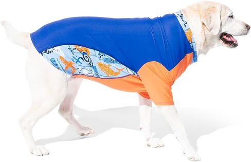 Dog Sun Shirt ، USA Made (UPF 50+) ، Honu ، X-Small in Kuwait