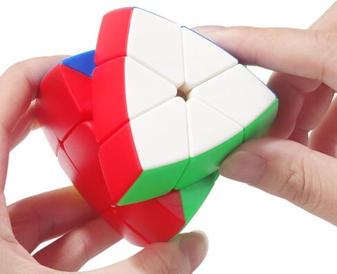 مكعب السرعة 5-AXIS 2XS2 ، مكعب سرعة 3 × 3 × 3 ، مكعب سحري بنتاهدرال الشاق السلس ، مكعب ألغاز تعليمي جديد ، ألعاب تململ ، بدون ملصقات (3 × 3) in Saudi Arabia