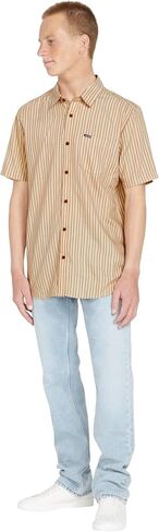 Volcom Men's Barstone Woven Button Down Shirt in Saudi Arabia