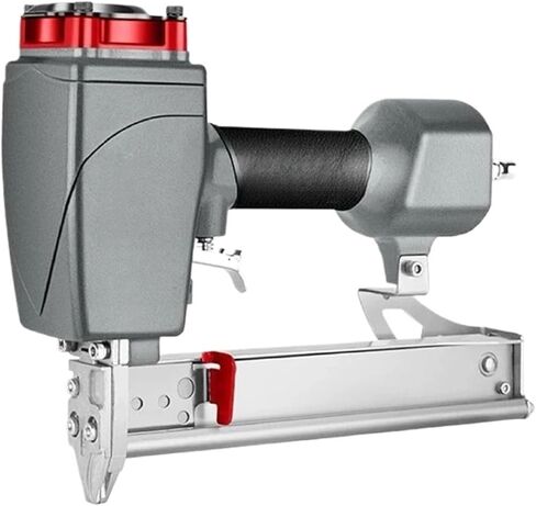 Oil-Free Pneumatic Staple Gun Heavy-Duty Stapler 440KA Nail Gun Portable Nails Gun Stapler Suitable for Decoration Wooden Frame Making in Saudi Arabia