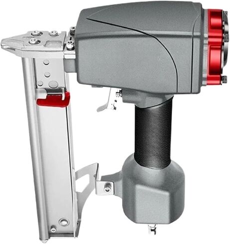Oil-Free Pneumatic Staple Gun Heavy-Duty Stapler 440KA Nail Gun Portable Nails Gun Stapler Suitable for Decoration Wooden Frame Making in Saudi Arabia