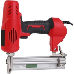 Oil-Free Pneumatic Staple Gun Heavy-Duty Stapler 2600W F30 Electric Nail Gun and Stapler Furniture Nail Gun for Wood Framing Carpentry Construction Power Tools(F30)
