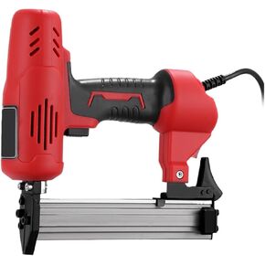 Oil-Free Pneumatic Staple Gun Heavy-Duty Stapler 2600W 220V Electric Nail Gun Portable Wood Frame Stapler Furniture Frame Nailer Woodworking Tools(F30G)