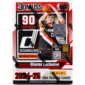 2024/25 Panini Donruss Basketball 6-Pack Hobby Blaster Trading Card Box (Hobby Blaster Exclusive Optic Rated Rookies Preview Scope Inserts)