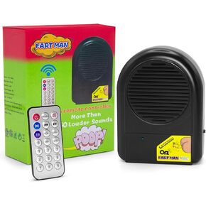 Fart Machine - Fart Machine with Remote Control, 50 Realistic Sounds, Wireless Range Over 300 Feet, Pocket Size Fart Machine, Distanceable Remote Control Fart Machine, Prank Toys for Young and Old!