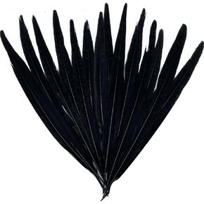 20pcs الفيروز الزرقاء ذيول الذرات ريش 10-12 "للقبول ديكورات الزهور الحرف الزهرة ترتيبات زهرة باقة زخارف الشجرة عيد الميلاد
