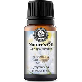Cucumber Melon Fragrance Oil (15ml) for Diffusers, Soap Making, Candles, Lotion, Home Scents, Linen Spray, Bath Bombs, Slime
