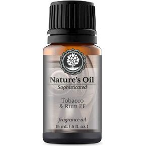 Tobacco & Rum PF Fragrance Oil (15ml) for Cologne, Beard Oil, Diffusers, Soap Making, Candles, Lotion, Home Scents, Linen Spray, Bath Bombs