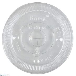 Karat C -KCL115 115mm Pet Flat Lids - (حالة 1000)