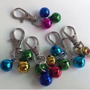 5pcs جرس للقطط والكلاب أقوى وأعلى جرس للقطط والكلاب ذوي الياقات البيضاء
