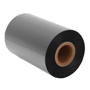 Thermal Transfer Ribbon, (100mm X 300M) Premium Wax Printer Ribbon, Three Layer Structure and Anti Static Backing Layer for Label Printers, Barcode Printers, Thermal Transfer Printers