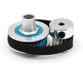 RC Car Parts Compatible with Tamiya for TT02 1/10 RC Car Upgrade Parts Accessories Low Noise Belt Drive 16T 32T Transmission Gear