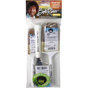 Bob Ross Brush Set No Mistakes, Just Happy Accidents™