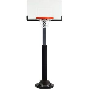 Huplay Pro Large Adjustable Post Basketball Set