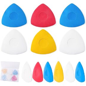 6Pcs Tailors Chalk, Triangle Sewing Chalk for Sewing Markers for Fabric