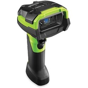 Zebra Enterprise DS3608-ER20003VZWW Series 3600 Corded Ultra-Rugged Scanner, Extended Range 1D/2D Imager, Vibration Motor, Industrial Green (Renewed)