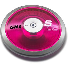قرص دوار S7 من Gill Athletics للمسار - معدات تدريب القرص 1.6 كجم، وزن حافة 75%، معدات رمي ​​المسار والميدان 1.6 كيلو، قرص القرص للرجال والنساء، قرص القرص والميدان 1.6 كجم in Saudi Arabia