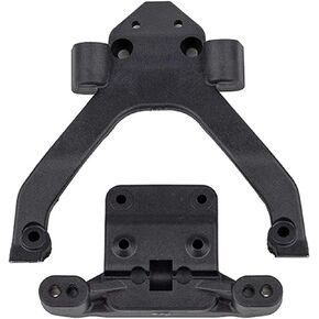 Team Associated RC10B6.4 FT Front Top Plate and Ballstud Mount CF ASC71183 Electric Car/Truck Option Parts