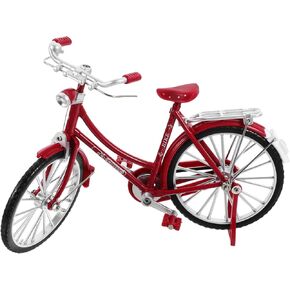Garneck 1:10 Scale Vintage Bike Model Decor for Asian Alloy Ornament