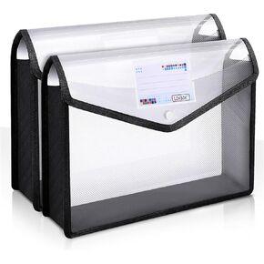 Important Document Holder Expanding Accordion File Plastic Folders Binder Organizer for Documents