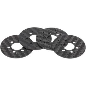 Carbon Fiber Brake Rotors Set 4.5g Compatible with SLW Wheel Hub Compatible with 1/10 RC Crawler VS4-10 2.2 1.9 Beadlock Rims Upgrade