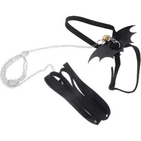 TOYANDONA Turtle Harness Strap with Adjustable Wings Unique Design for Outdoor Walking Reptile Leash for Turtles and Tortoises Bite Rope for Pets Black S