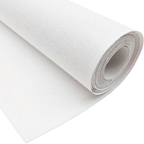 LOLL ROLL LINEN 15.7 بوصة × 5.5 ياردة القطن الطبيعي بطن اللوحة الفنية اللوحة اللوحة اللف