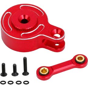 Fixed Link Steering Servo Saver for Arrma 1/8 Infraction Mojave Typhon Vendetta, 1/10 Big Rock Granite Kraton Outcast Senton Vorteks