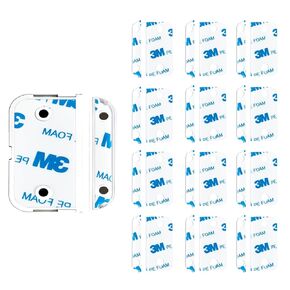 Adhesive Replacement Strips for Ring Contact Sensor 2nd Gen, Pre-Cut Double-Sided Tape 12-Pack, Compatible for Ring Door Sensor, Easy Installation & Strong Hold