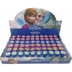 36 Pieces Frozen Anna Elsa Olaf Stampers Self-Inking Birthday Party Favors