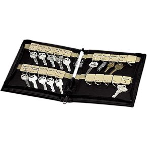 Vel-Key Portable Key Case with 48 Key Tags