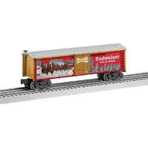 ليونيل أنهوسر بوش بودويزر كلايدزديل عطلة O Gauge Model Train REEFER
