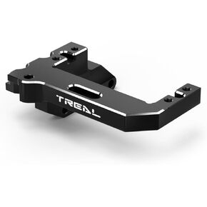 TREAL 7075 Aluminum Servo Mount – CNC Upgrade for Vanquish VS4-10 H10 Optic 1/10 Scale(Silver)