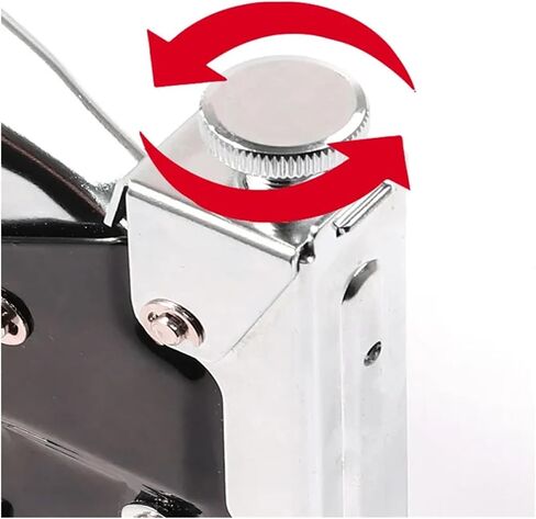 Oil-Free Pneumatic Staple Gun Heavy-Duty Stapler Decorative Nail Gun Heavy Duty 3-in-1 Nail Gun 600 Staples Manual Nail Gun Adjustable Nail Gun in Saudi Arabia