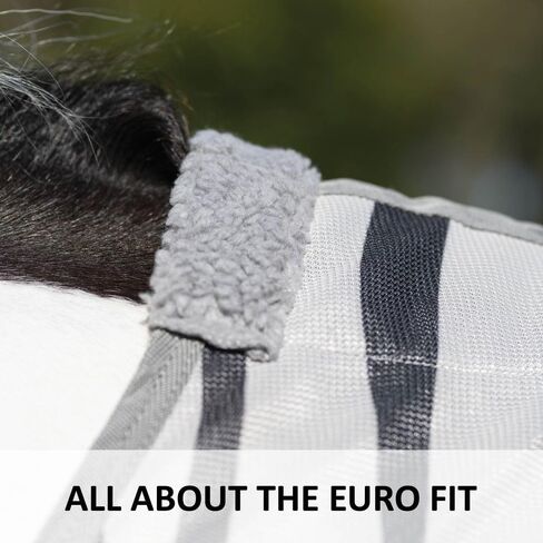 Schneiders Soft Interlock Mesh II Zebra Horse Fly Sheets | نمط حمار وحشي لافت للنظر للادعاء الذبابة وحماية الأشعة فوق البنفسجية المتفوقة in Kuwait