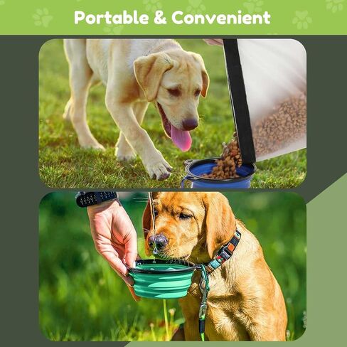 Pet Food Storage Bag for Travel - Transparent Leak-Proof Dog Food Container with Roll-Top Closure, Keeps Kibble Fresh for Camping Trip, Dog Boarding, Weekend Getaways (14 Cups) in Saudi Arabia