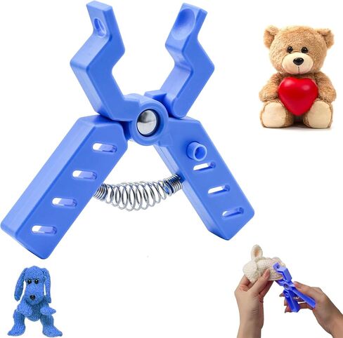 Safety Eye Snapper Tool for Crocheting Safety Eyes Attaching, for Amigurumi Crochet and Stuffed Animals Eyes 5-30mm Ergonomic Making Supplies Tool, Blue in Saudi Arabia
