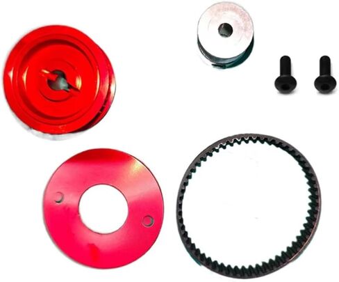 RC CAR Parts متوافقة مع Tamiya لـ TT02 1/10 RC CAR Parts Parts Accessories حزام محرك أقرا in Kuwait