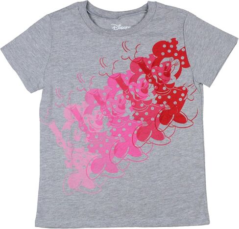 Disney Minnie Mouse Girls Multiple Minnie Dance T-Shirt in Saudi Arabia