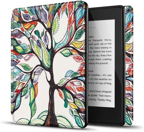 TNP Case for All New Kindle 10th Generation Gen 2019 Release - Will Not Fit Kindle Paperwhite or Oasis, Smart Cover with Auto Sleep & Wake for Amazon 6" Display E-Reader (Composition Book Purple) in Saudi Arabia