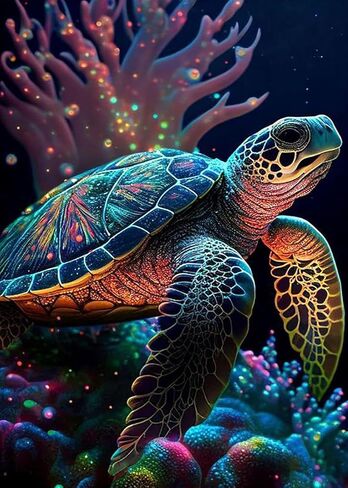 QIOUOL 5D Diamond Art Kits for Adults Beginners,Seaside Vacation DIY Painting with Round Full Drill Diamonds Painting Mosaic Gems Art for Home Office Wall Decor 12x16 Inch in Kuwait