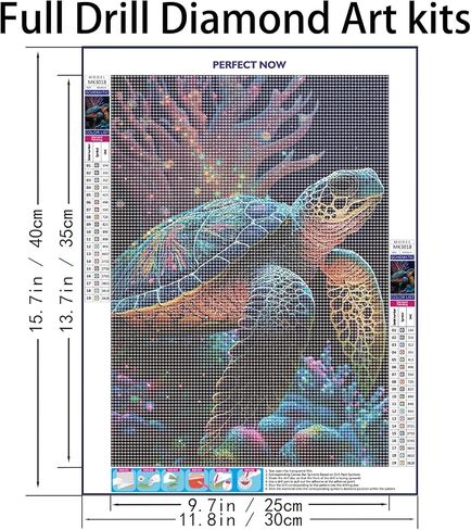 QIOUOL 5D Diamond Art Kits for Adults Beginners,Seaside Vacation DIY Painting with Round Full Drill Diamonds Painting Mosaic Gems Art for Home Office Wall Decor 12x16 Inch in Kuwait