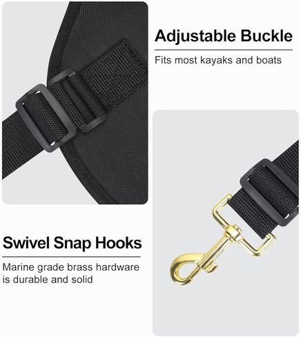 مقعد كاياك، مقعد كاياك عالمي قابل للتعديل، مقعد قارب صيد مع حقيبة تخزين، مقعد لوح مجداف قابل للفصل للتجديف والتجديف والزورق in Kuwait