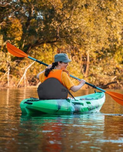 مقعد كاياك، مقعد كاياك عالمي قابل للتعديل، مقعد قارب صيد مع حقيبة تخزين، مقعد لوح مجداف قابل للفصل للتجديف والتجديف والزورق in Kuwait