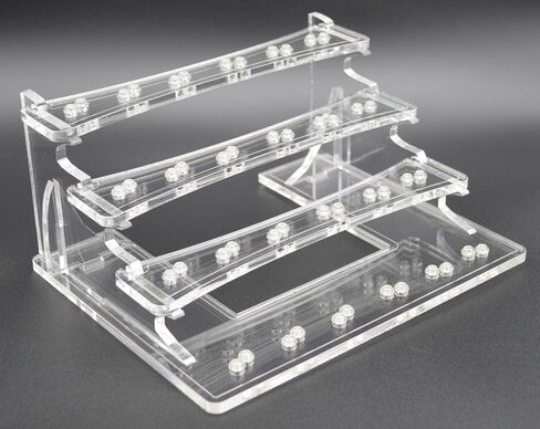 24 Minifigure Display Stand for Lego® Minifigures in Clear Acrylic, Lego Minifigure Display in Saudi Arabia