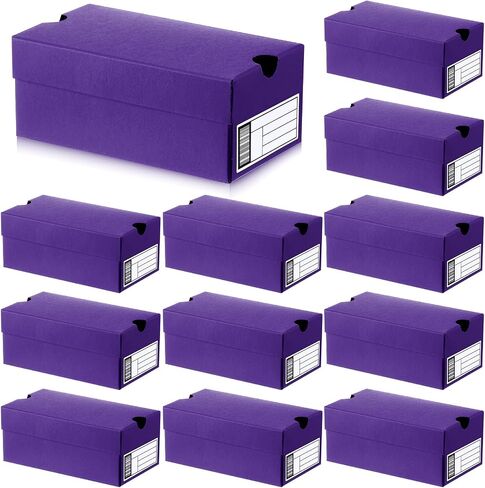 FullHawl 12 Sets Mini Sneaker Joxes for Party Favors Mini Shoe Higds Boxes 4.7 × 2.5 × 2 بوصة حقيبة هدايا صغيرة مع ملصقات قابلة للتحرير لـ Candies Cookies Snacks in Kuwait