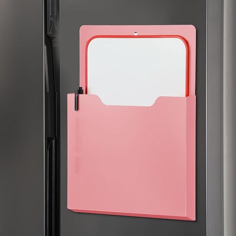 8 Pack Magnetic File Paper حامل عالٍ تصميم جدار جدار مغناطيسي منظم معلق ثلاجة مجلة رسائل البريد رسائل ورق للورق لمستلزمات الفصل الدراسي (Morandi Color) in Kuwait