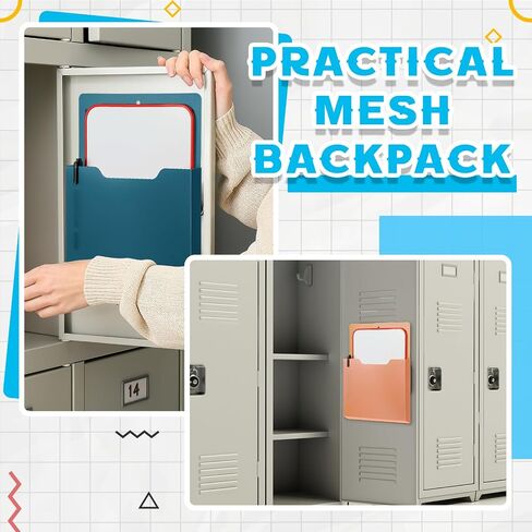 8 Pack Magnetic File Paper حامل عالٍ تصميم جدار جدار مغناطيسي منظم معلق ثلاجة مجلة رسائل البريد رسائل ورق للورق لمستلزمات الفصل الدراسي (Morandi Color) in Kuwait