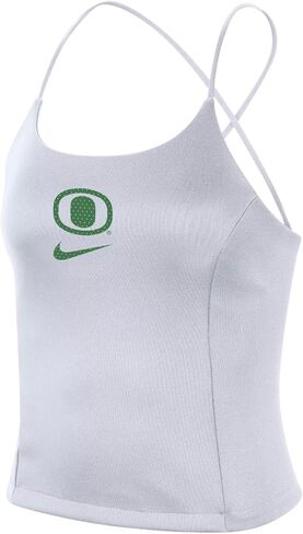 Nike Women's College Icon Clash Tieback Tank Top (US, Alpha, X-Large, Regular, Regular, White, Texas Longhorns) in Saudi Arabia