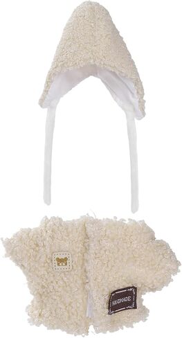 Clothes Compatible with 17cm Dolls Accessories, Includes Bibs, Bodysuit, Stylish Adorable Doll Clothing Accessories ( No Doll (Black) in Saudi Arabia